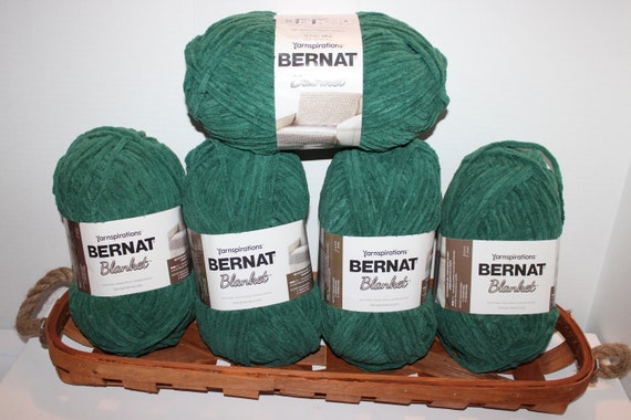 Yarnspirations Bernat Blanket Color Deep Sea Etsy