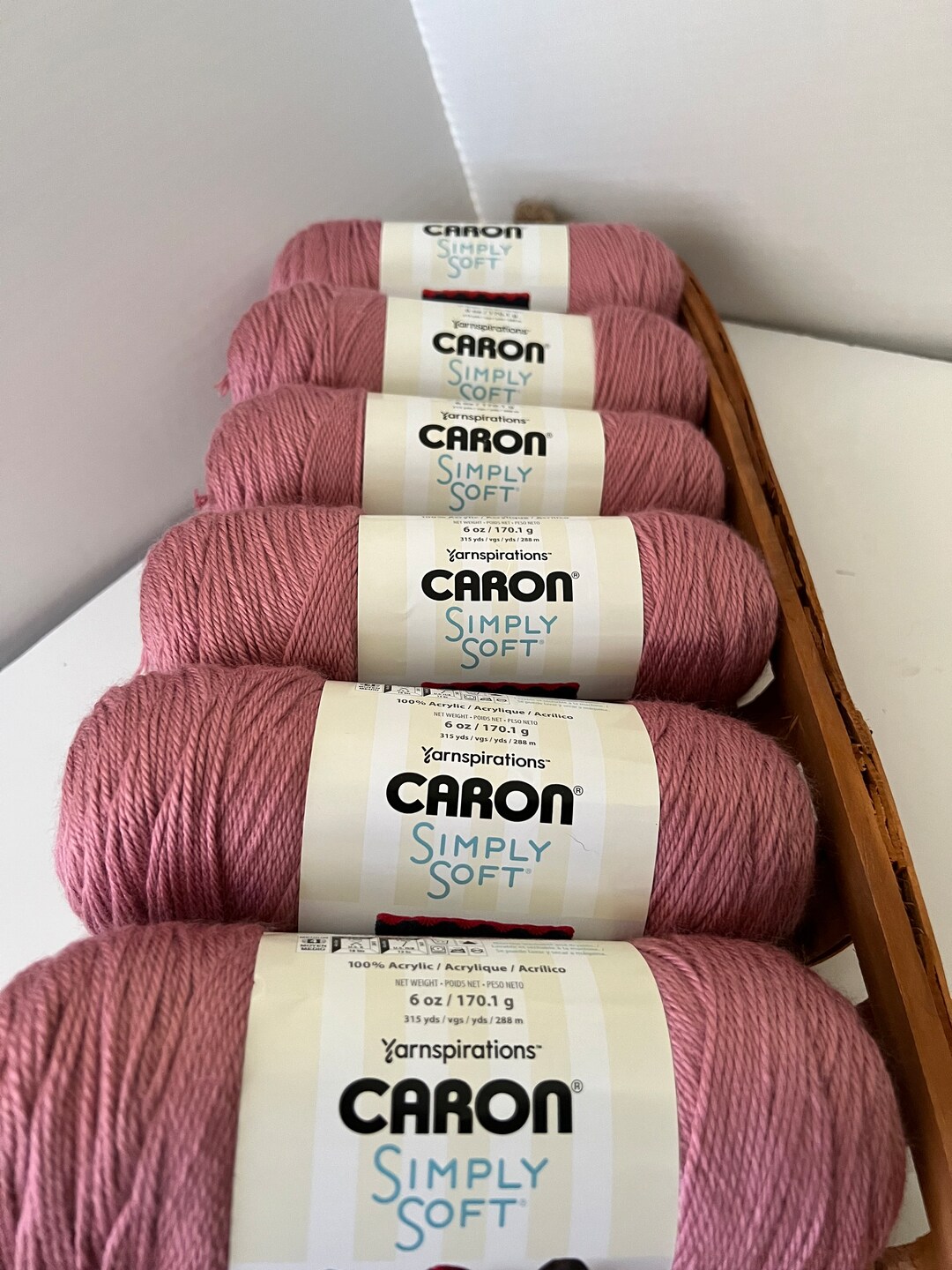 Yarnspirations Caron Simply Soft Color Plum Wine Etsy
