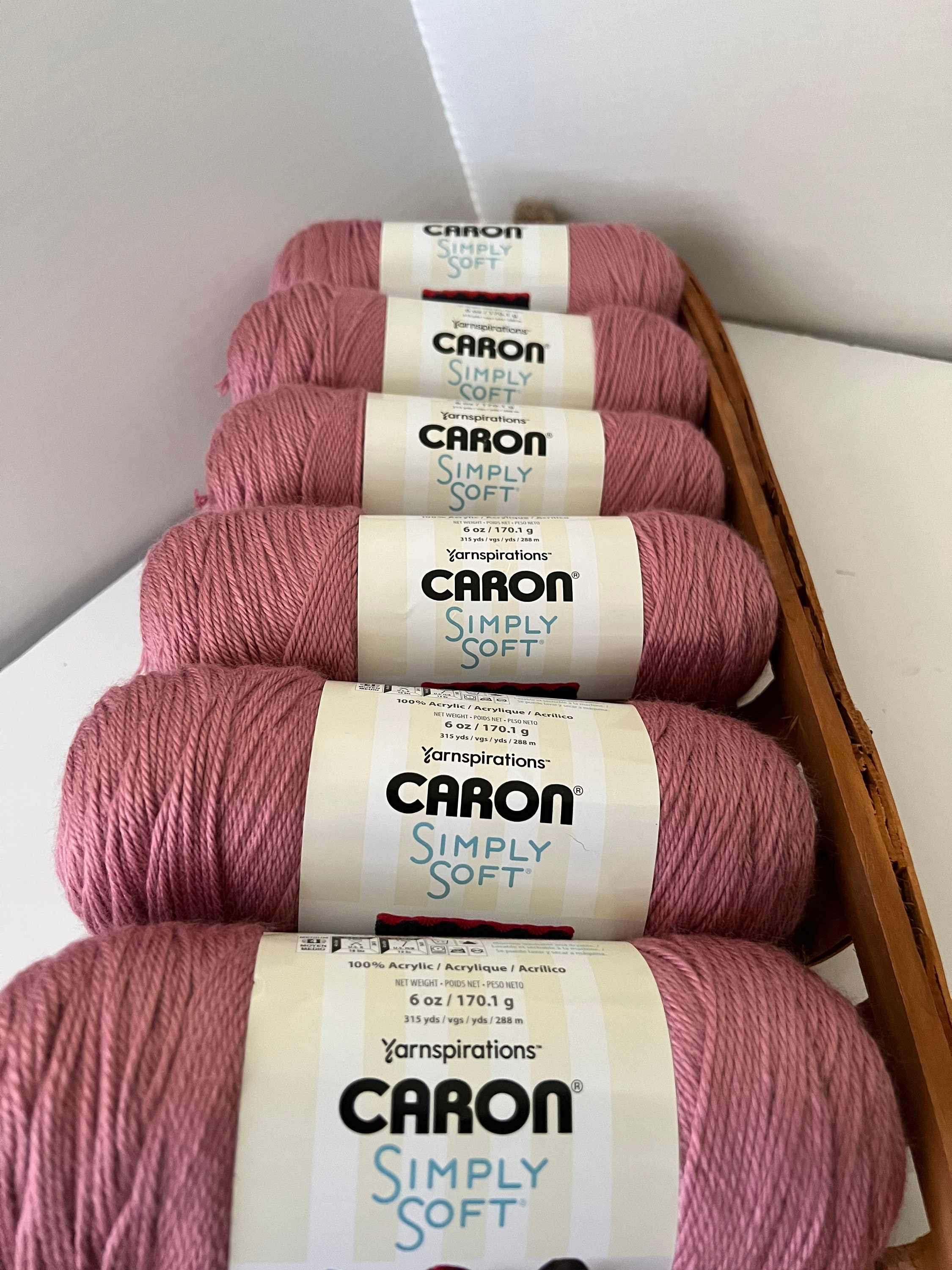 Bulk Buy: Caron Simply Soft Yarn Solids (2-Pack) (lemonade)