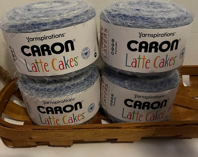Yarnspirations Caron Latte Cakes Lovely Layers Collection Blueberry Etsy