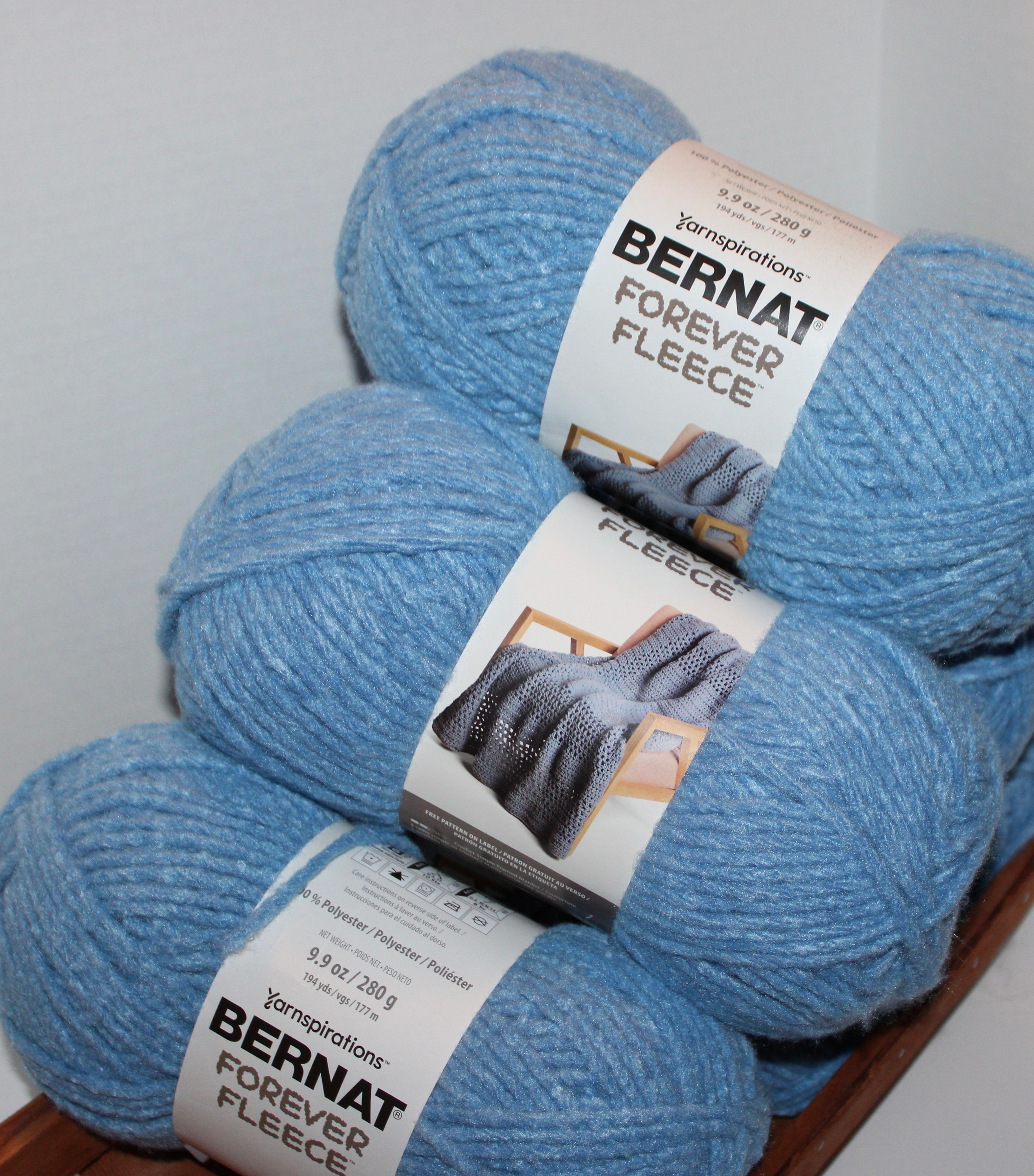 Bernat Forever Fleece, Soft Yarn, Baby Yarn, Baby Blanket Supplies