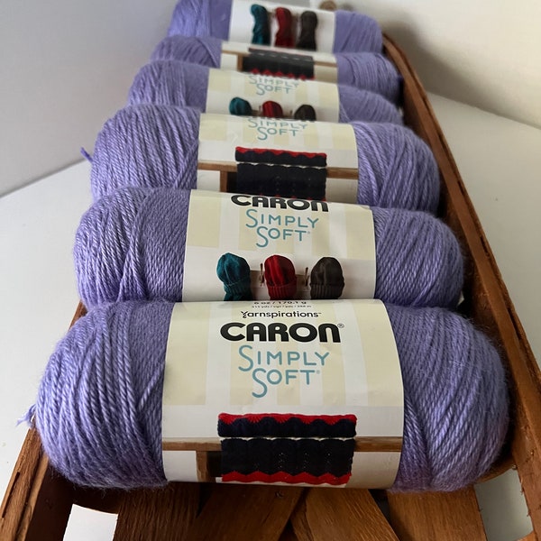 Yarnspirations Caron Simply Soft Color Lavender Blue