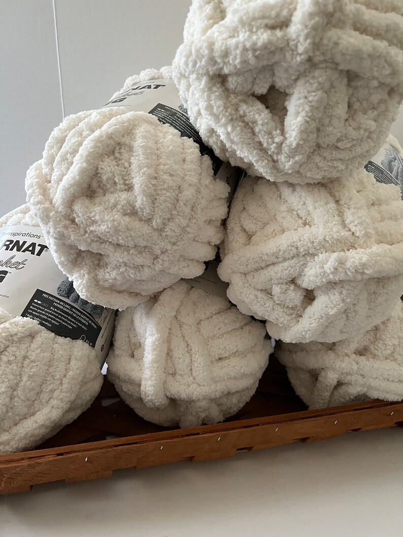 Yarnspirations Bernat Blanket Big Color Vintage Etsy