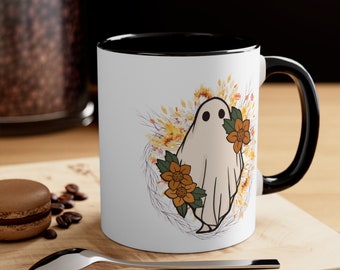 Ghost Halloween Mug, Halloween Mug, Halloween Coffee Mug, Spooky Season Mug, Halloween Gift, Happy Halloween