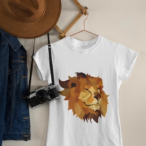Lion Shirt, Lion Lover Shirt, Lion Tshirt, Animal Shirt, Animal Lover Shirt, Gift For Her, Gift For Him, Lion Lover Gift, Lion Head Shirt