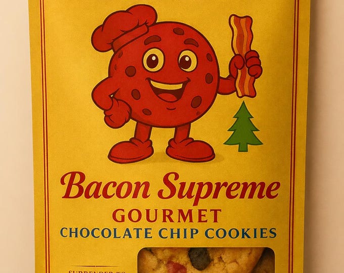 B&B Bacon Supreme Chocolate Chip Cookies, 6 cookies