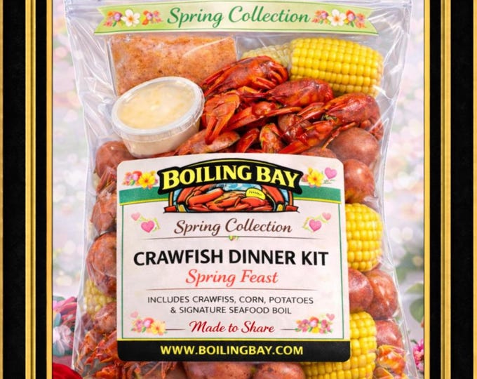 6LB Boil Kit Crawfish + Sauce