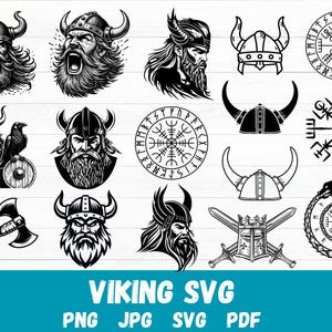 Viking SVG Bundle: Celtic Warrior Ornament (Digital Download)