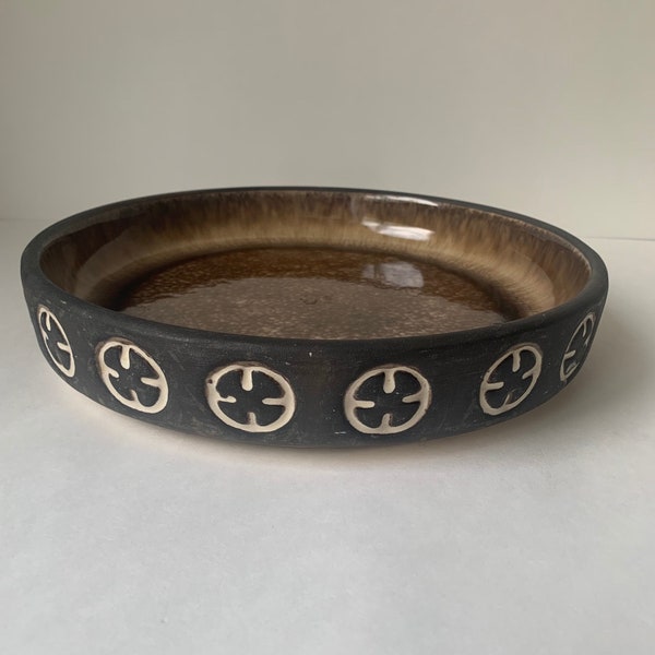 Mid-Century Danish Studio Pottery Bowl from Frank Keramik, 1960s