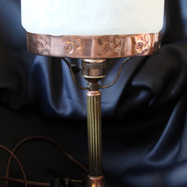 Antique Art Nouveau table lamp