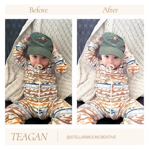 Teagan Bright & Airy Preset, Lightroom Mobile Preset, Photo Edit, Filter for Instagram