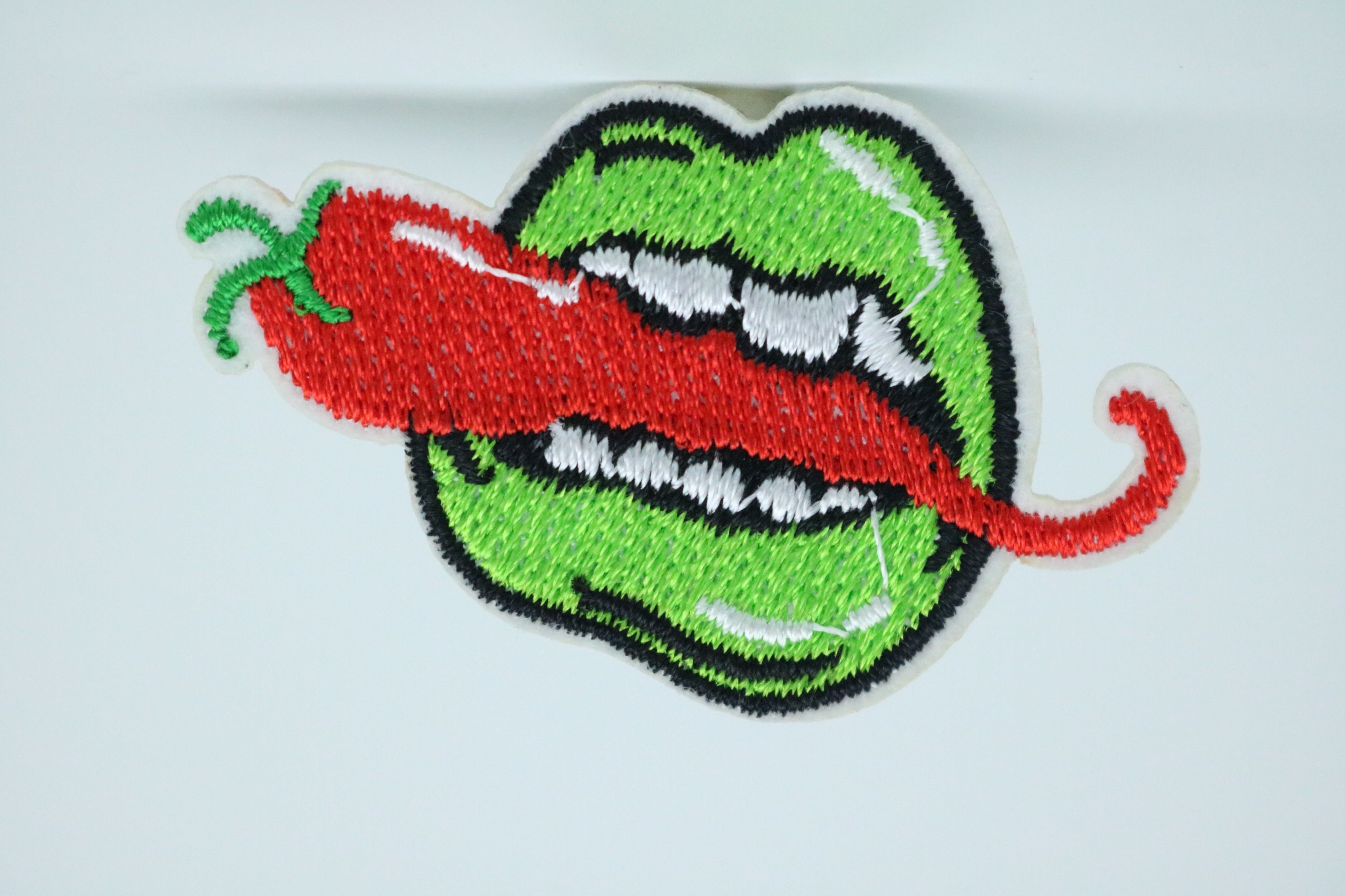 Spicy Chili Patches iron on patches funny iron on patch patches for Jackets  embroidery patch Patch for backpack
