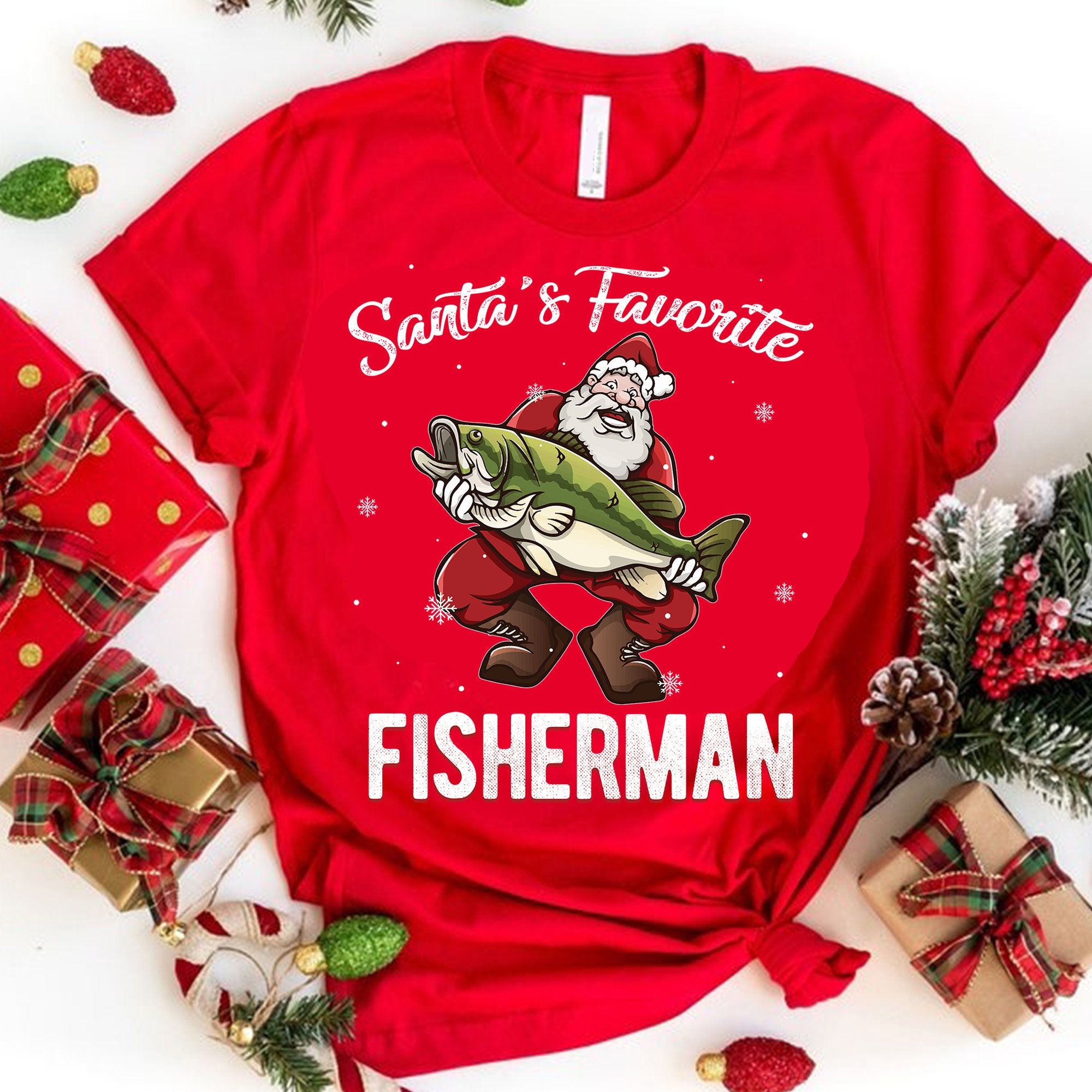 Merry Fishmash Christmas Tree Shirt Fish Christmas Tree Etsy Australia