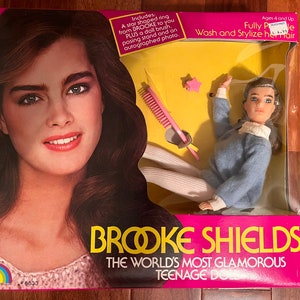 Vintage Brooke Shields glamorous teenage doll