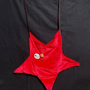 plush star tote bag