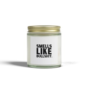 Smells Like Bullshit Candle - Etsy