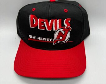 NEW JERSEY DEVILS 1995 Stanley Cup Snapback Script Hat Cap 