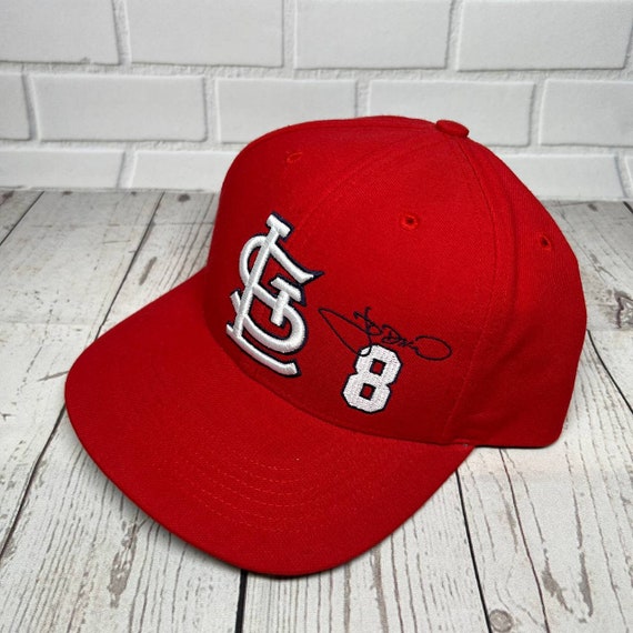 St Louis Cardinals MLB Red Baseball Fitted Hat Size Small Medium