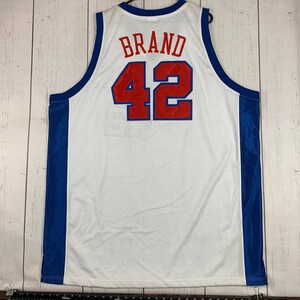 Elton Brand #42 Chicago Bulls NBA Champion Jersey Size 52 XXL NEW Autograph