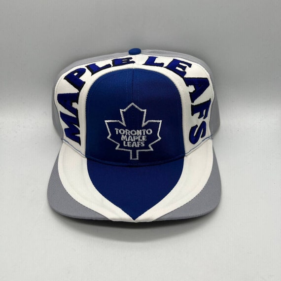 Men's Mitchell & Ness Cream/Blue Toronto Maple Leafs Vintage Snapback Hat