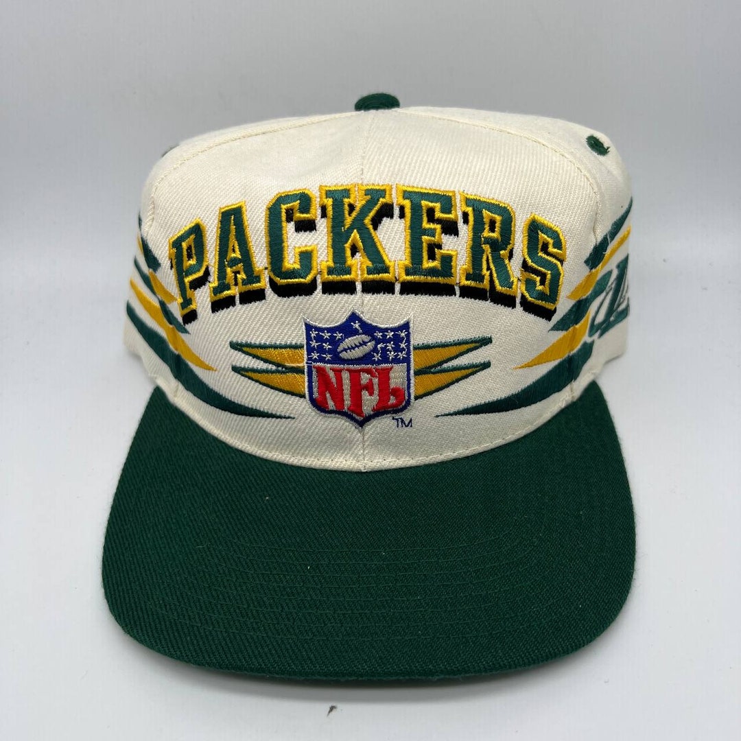 Vintage Green Bay Packers Diamond Cut Dcut Logo Athletic Hat Etsy