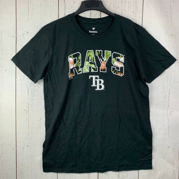 Tampa Bay Devil Rays 1998 Black 6000 Majestic BP Jersey Men XL