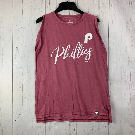 Philadelphia Phillies MLB Medium Fanatics Sleeveless Top Shirt 