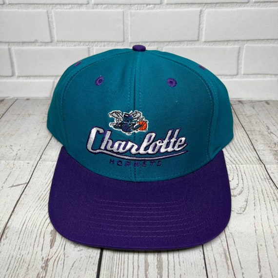 Vintage Charlotte Hornets Color Block Starter Hat – Twisted Thrift