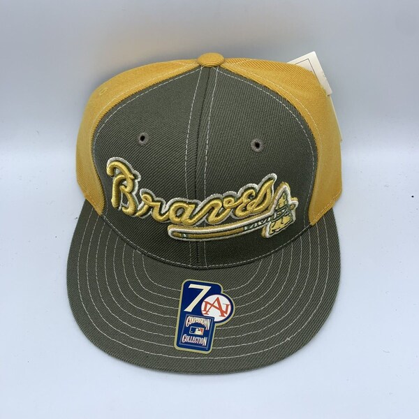 Atlanta Braves Vintage Hat - Etsy