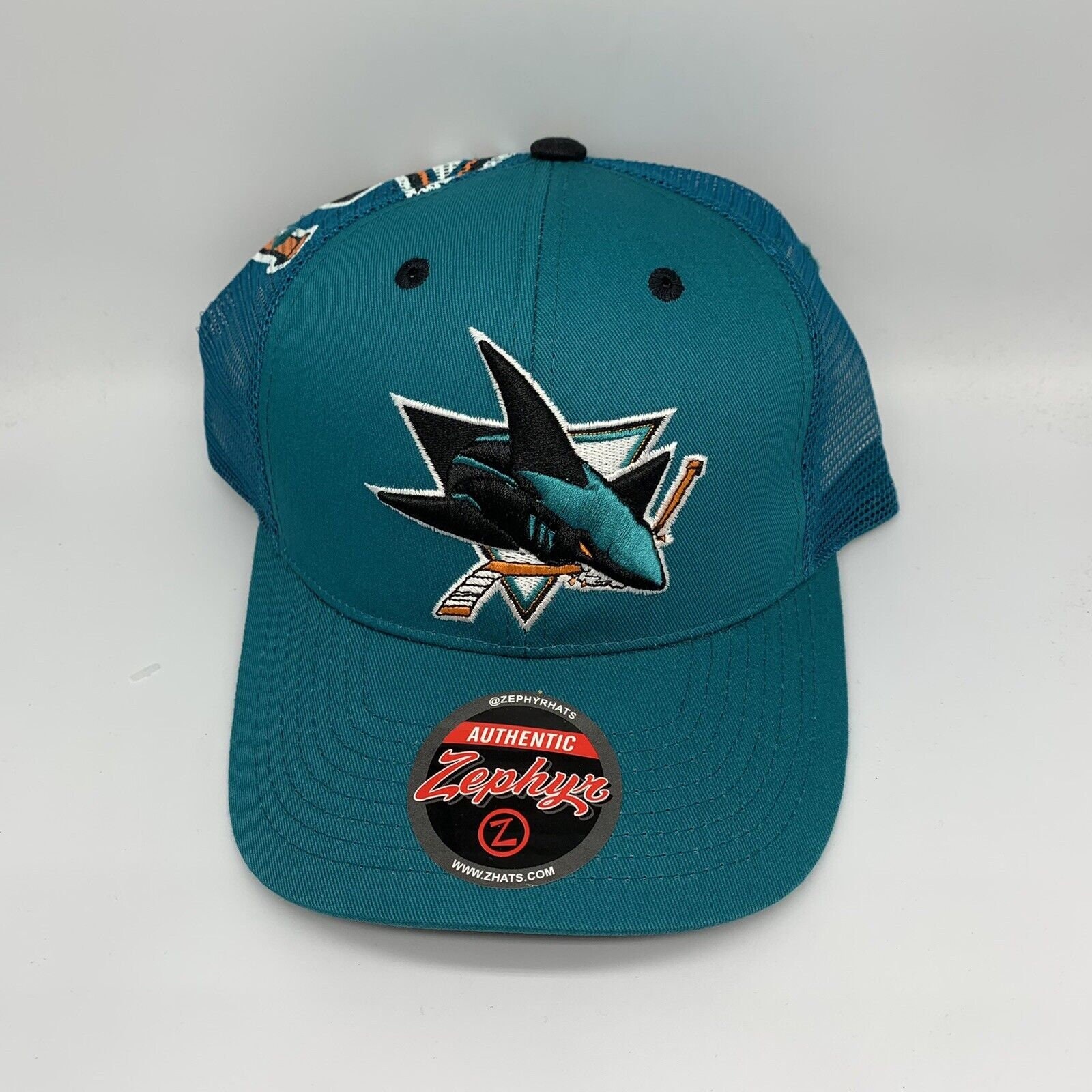 Vintage 90's San Jose Sharks NHL Ice Hockey Front Row Snapback Hat –  CobbleStore Vintage