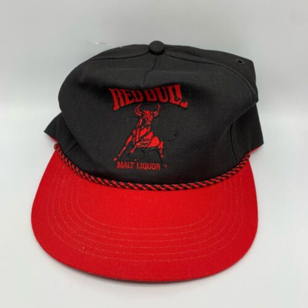 Vintage Red Bull Kproducts Hat Strapback Cap Etsy