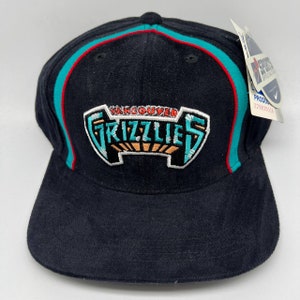 Mitchell & Ness Memphis Grizzlies New Retro Claw Black Red Era Snapback Hat  Cap