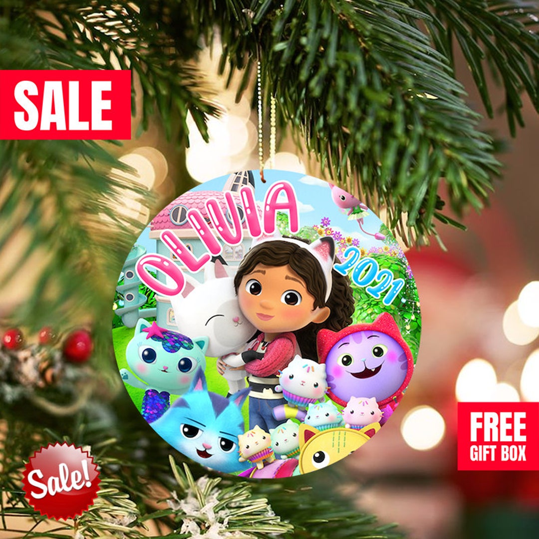 Gabbys Dollhouse Ornament Gabbys Doll House Gift Gabbies Etsy