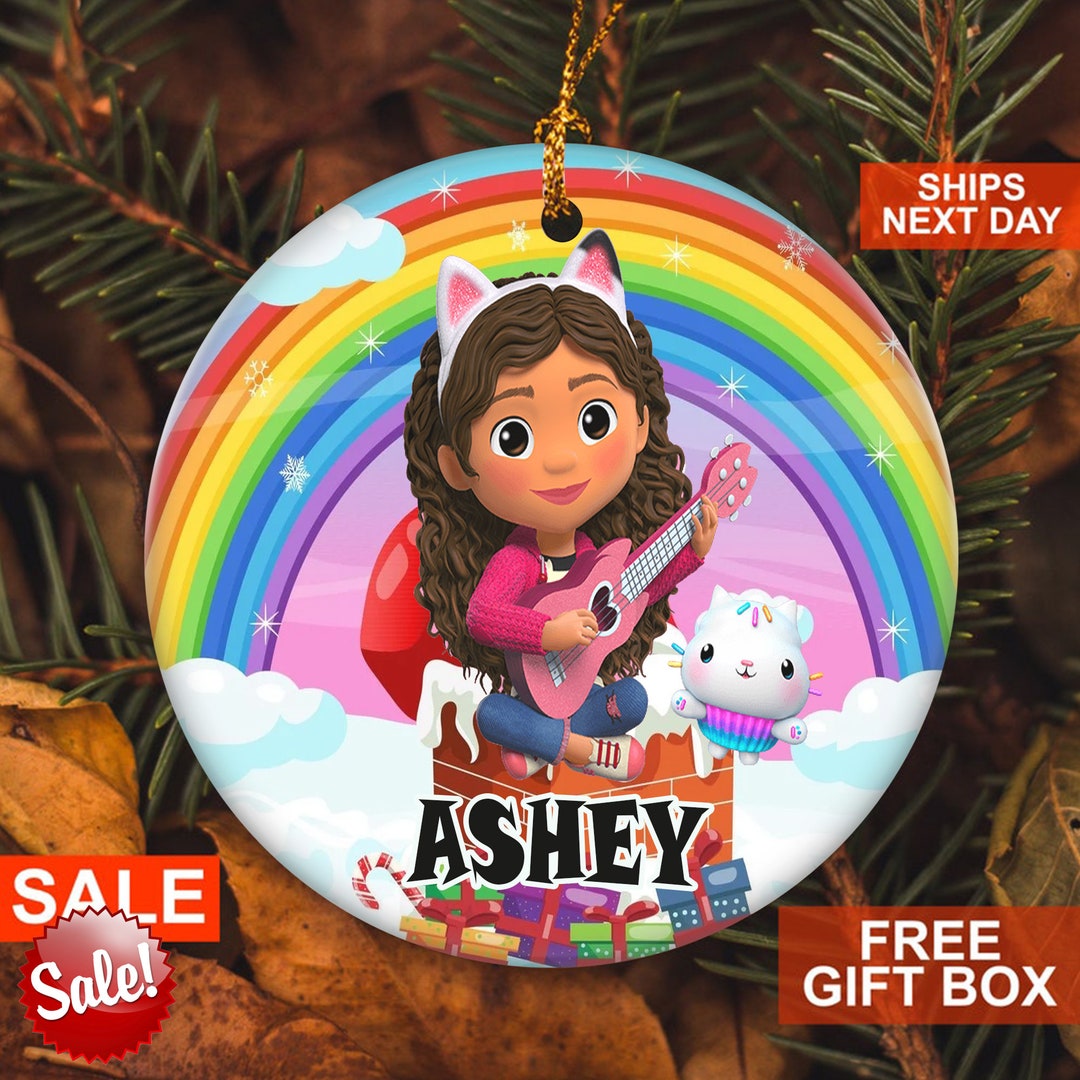 Gabbys Dollhouse Ornament Gabbys Doll House Gift Gabbies Etsy