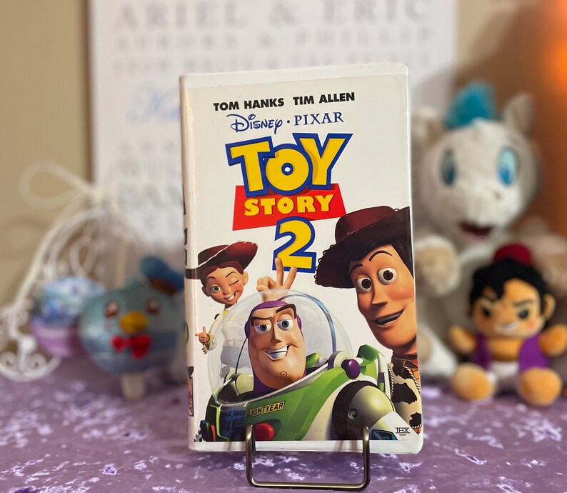 Toy Story 2 VHS Disney Pin Trading Display Carrying Case Etsy