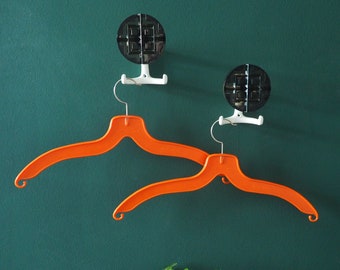 Clothes hanger DDR orange Kowalit