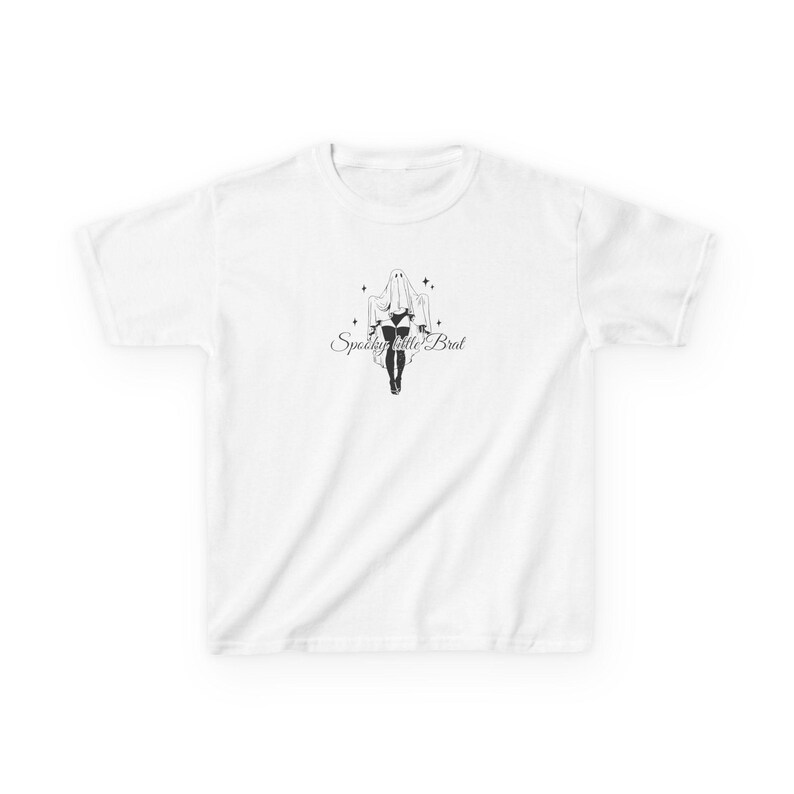 Spooky Little Brat Shirt Slutty Clothing Absolute Slut Brat Tshirt Brat Summer B Funny Shirt Exchange Dank Meme Shirt Brainrot Shirt image 3
