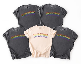 Wifey Lesbian Wedding Shirt Lesbian Couples Shirt Lesbian Wedding Gift Lesbian Anniversary Gift LGBTQ Newlywed Two Bride Lesbian Wifey Tee