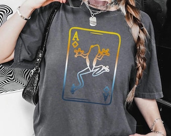 Camiseta Orgullo Sutil Camiseta Asexual Orgullo Asexual Orgullo Ace Aromántico Tiendas Propiedad Queer Bandera del Orgullo Camiseta Rana y Sapo