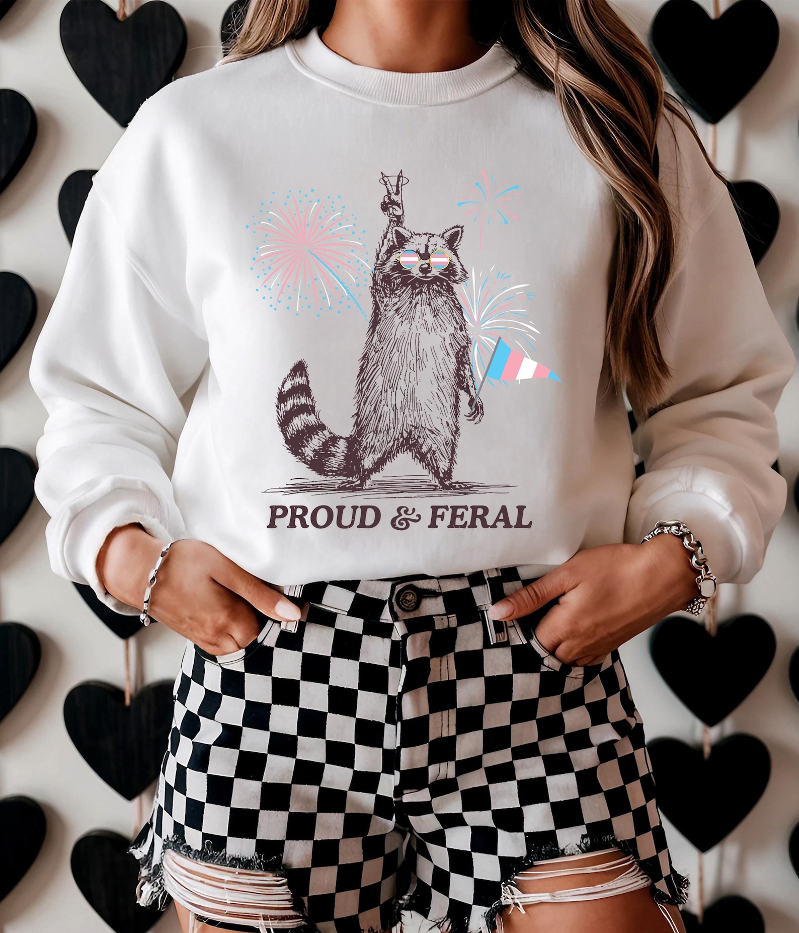 Feral But Free Trans Shirt Subtle Pride Merch Raccoon T4T Ftm Protect Trans Kids Transgender Gift Trans Pride Flag Transfemme Transmasc Mtf