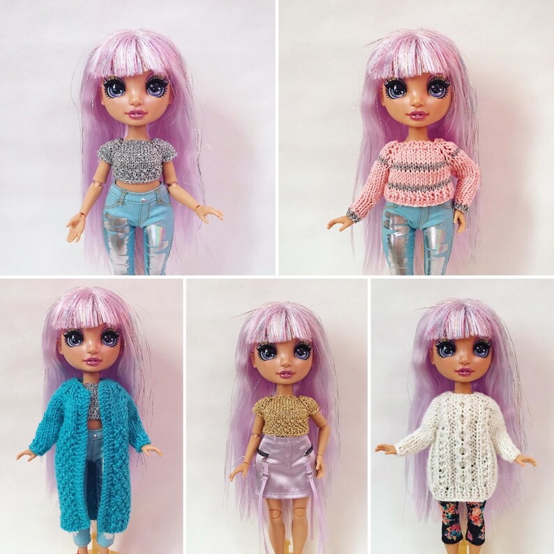 Clothes for Rainbow High doll PDF doll outfit pattern Etsy France