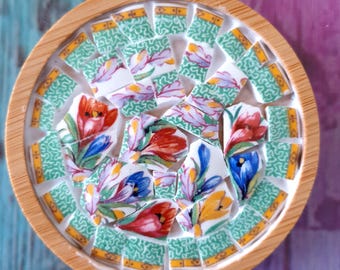 Kit krokusonderzetter – vintage porselein. Doe-het-zelvers voor beginners