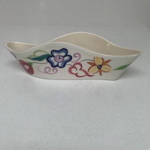 Poole Pottery Half Moon vas - 50-tals vintage