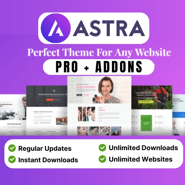 Astra Pro + Addons | WordPress plugin set | Lifetime Updates