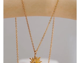 Golden Sun necklace