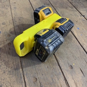 Dewalt battery holder