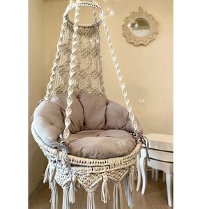 Hanging chair home goods top