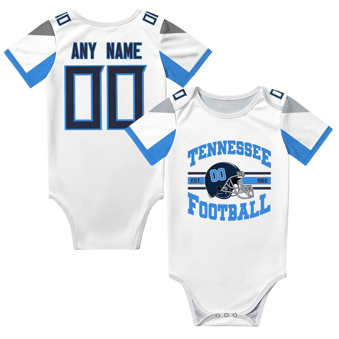 Custom Tennessee Football Jersey Baby Suit Personalized Your Etsy