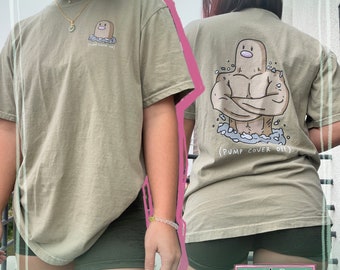 Funny Mole Guy Gym Pump Cover - Dig lett - Comfort Colors