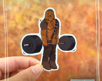 ChewBooty - Funny Gym Sticker - Chewbacca, Chewie